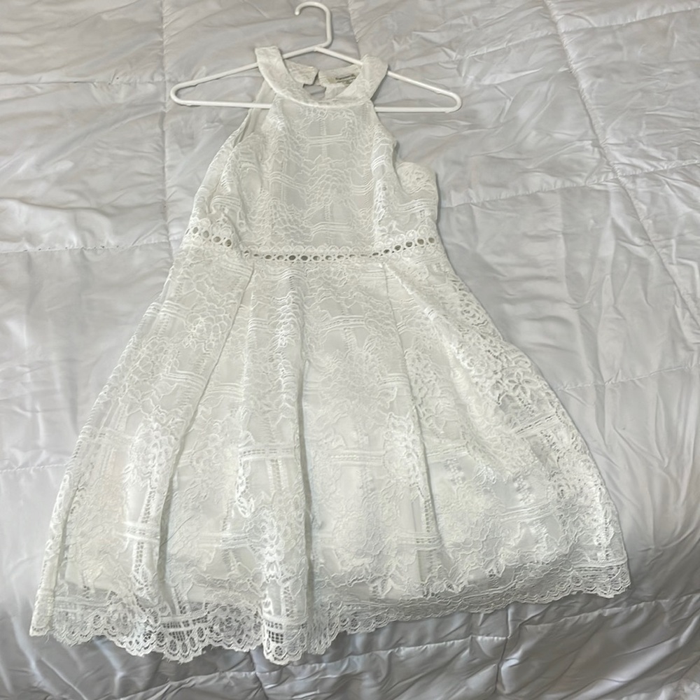 White dress